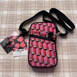 NWT - DVF for Target Pink Geometric Crossbody and Wallet